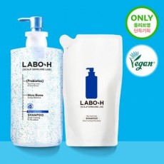 라보에이치 쿨링&노세범샴푸 750ML 리필 기획