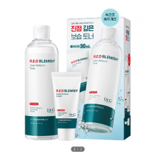 닥터지 레드 블레미쉬 클리어 모이스처 토너 증정 기획 (토너 300ml+크림30ml)